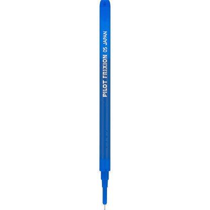 Pilot Frixion – Bolígrafo de tinta de gel, Negro, Paquete con 3 unidades (Fine Point) + FriXion - Recambio para bolígrafo de tinta de gel, 3 unidades, Azul, Repuesto de tinta (empaque de 3)