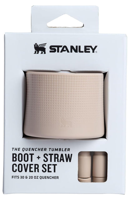 Stanley Quencher Kit de Funda de Silicona y Tapa para Popote - Arena - 20 - 30 onzas