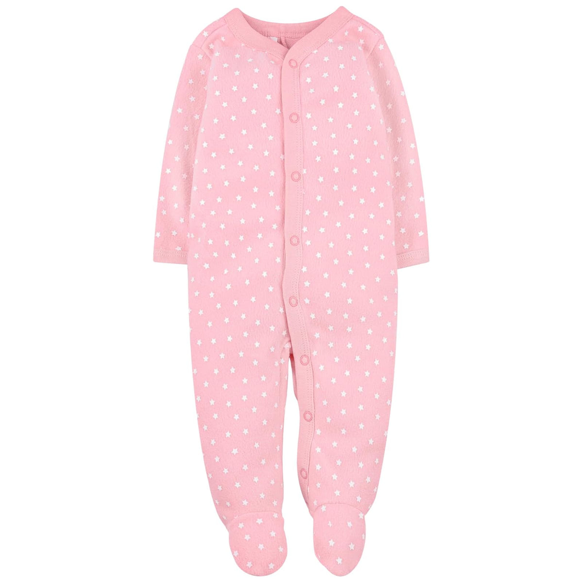 Baby Creysi Mameluco Manga Larga con Pie Microfleece Poliéster – Ropa Infantil Suave, Cómoda y de Alta Calidad para Niños y Niñas