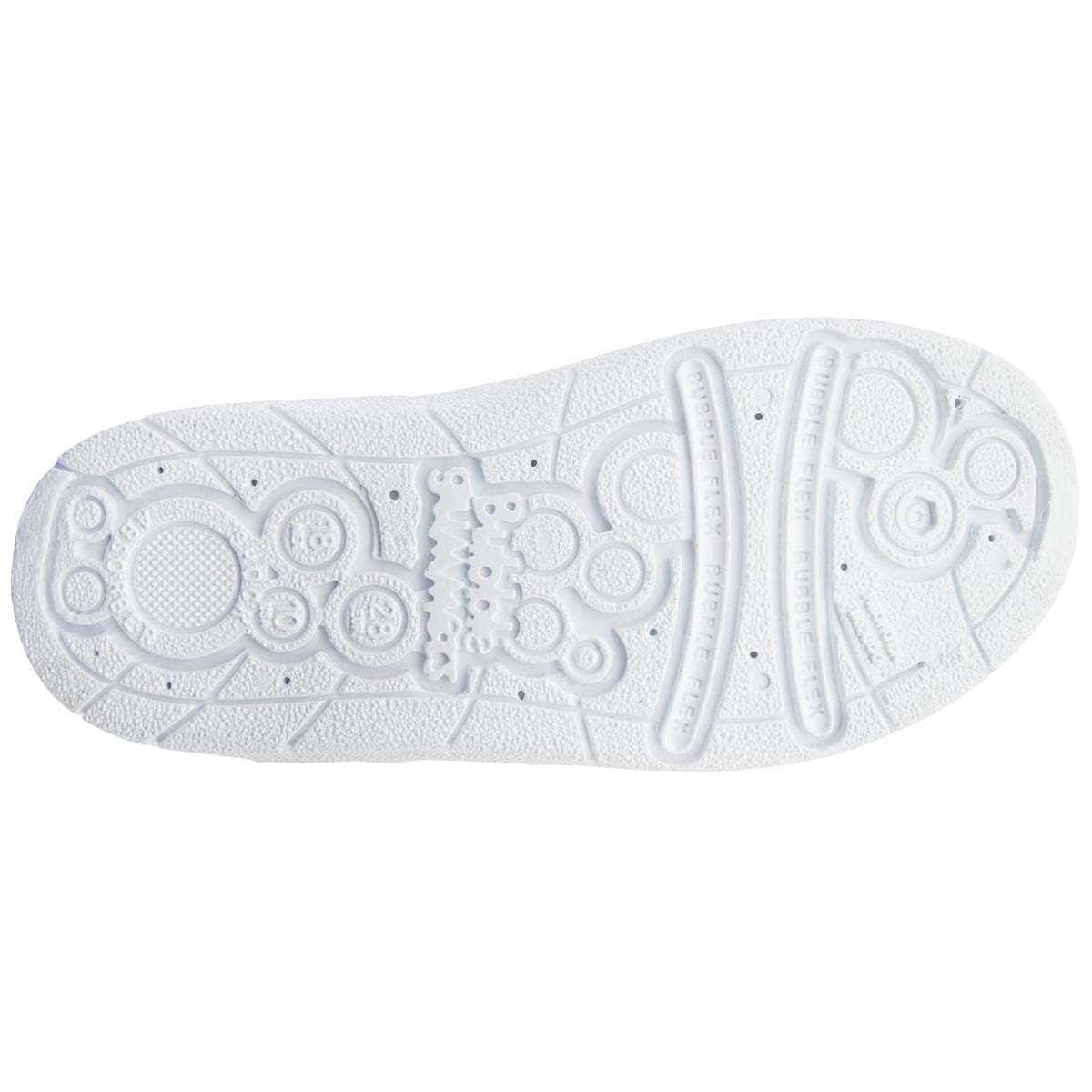 Bubble Gummers Geometría Rosa-Blanco Tenis altos para Niñas