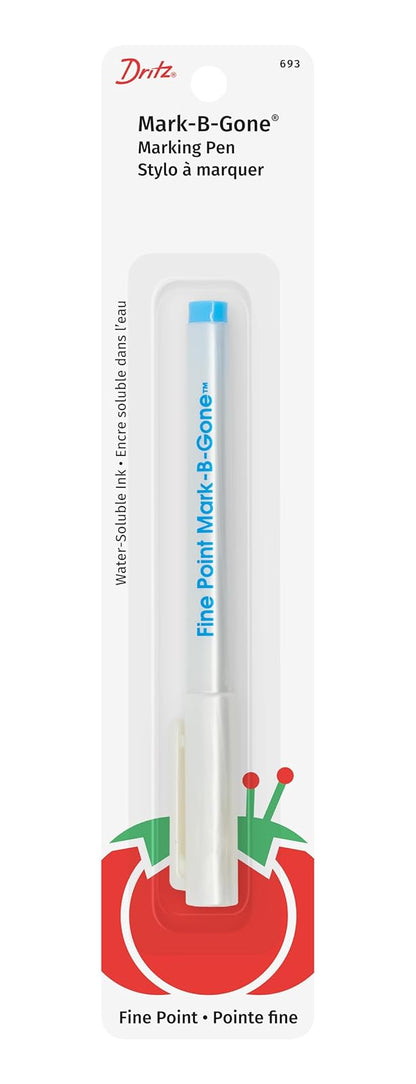 Dritz Mark B Gone - Marcador para Costura, Azul, 1