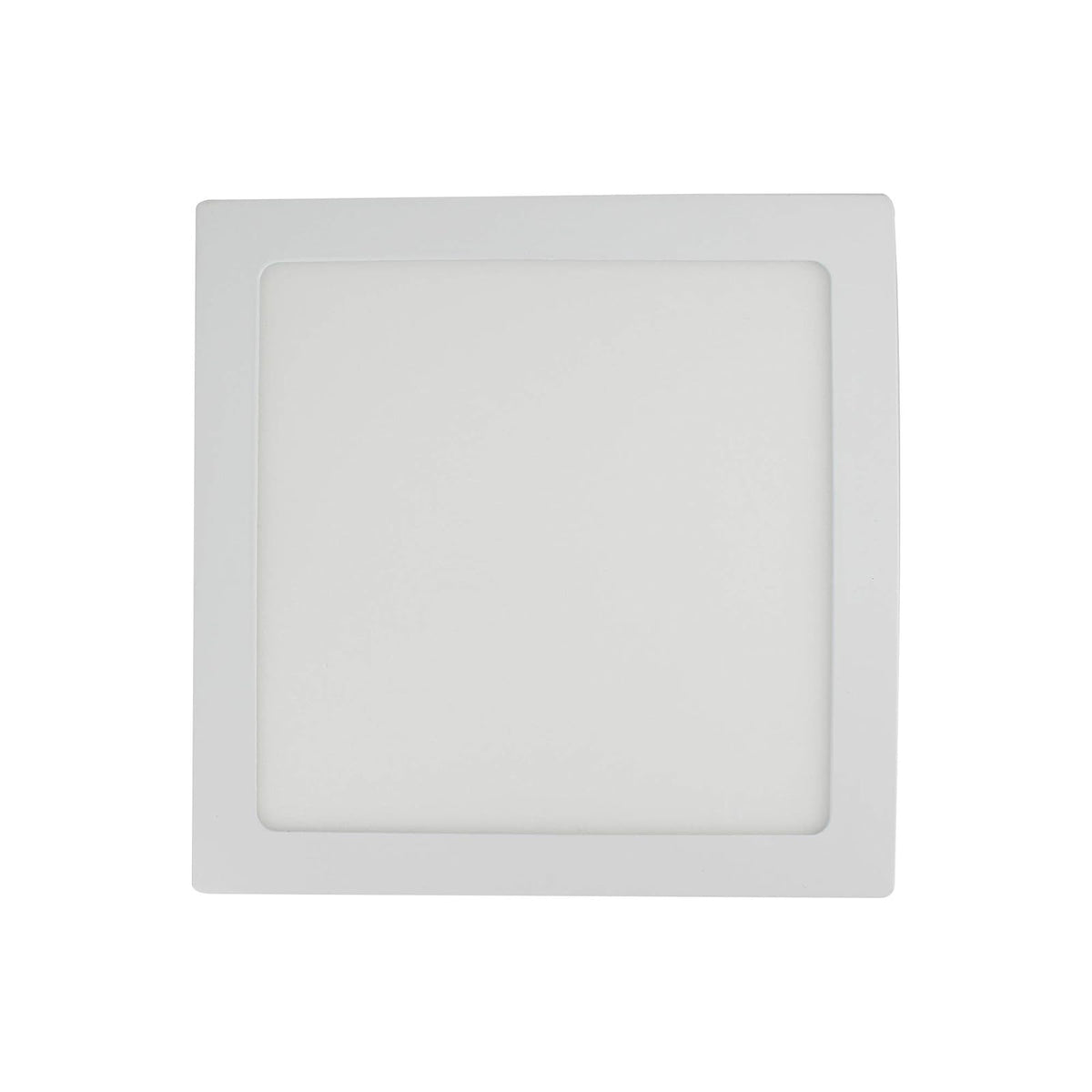 Sanelec 1299 Lámpara Cuadrada de Sobreponer, 18 W, Luz Cálida