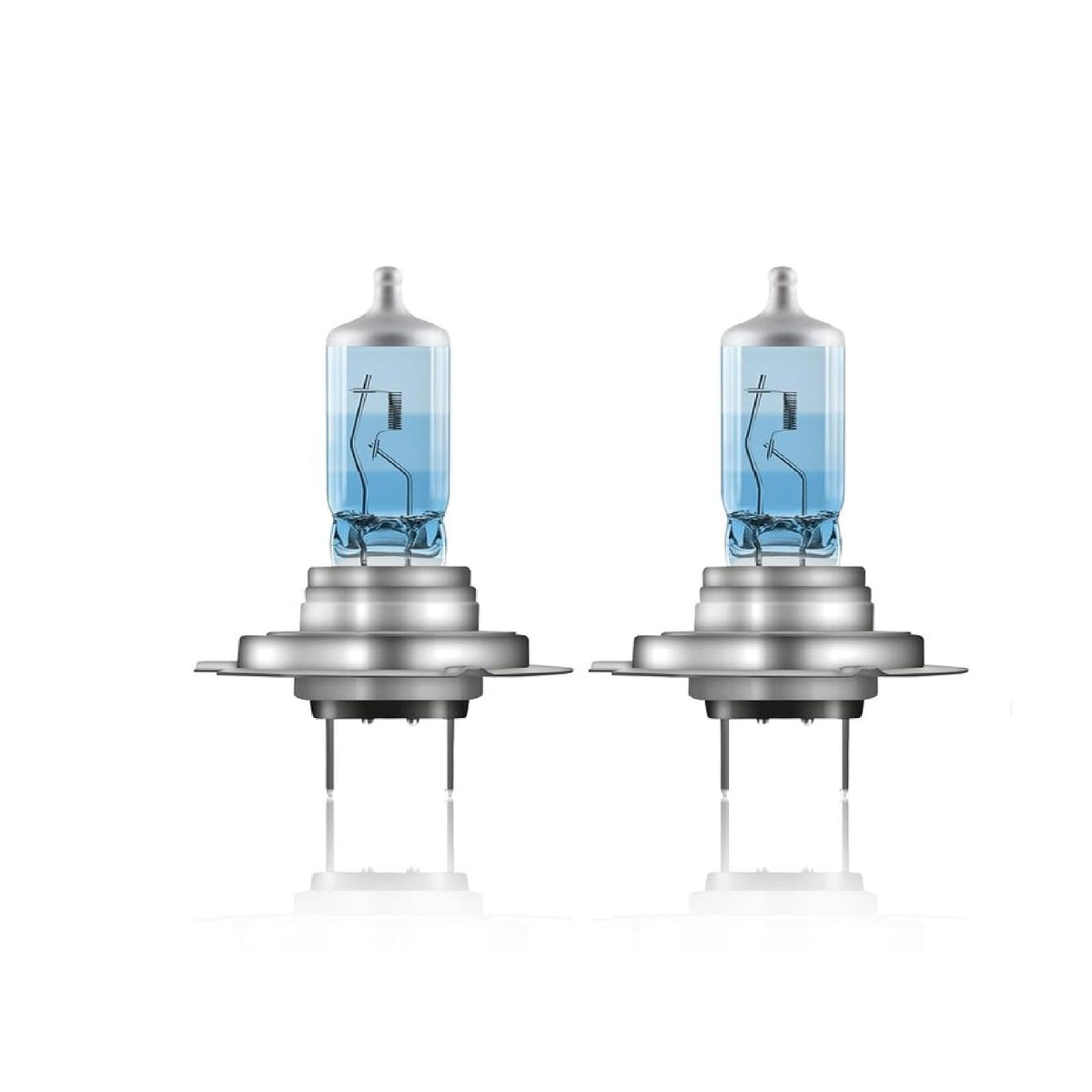 OSRAM COOL BLUE® INTENSE H7, +100% más de brillo, hasta 5000 K, lámpara halógena para faros delanteros, aspecto LED, caja plegable colgante (2 lámparas)