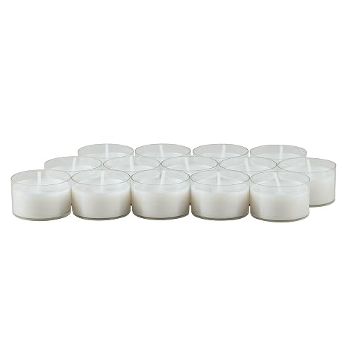 Stonebriar Velas de té sin Perfume de combustión Larga, combustión Prolongada de 6 a 7 Horas, 6-7 Horas, Variedad de colores, 96 Pack (6 Hour), 1