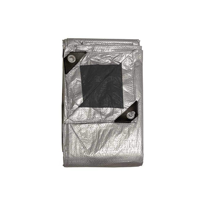 Lona con Sellado Térmico Santul para Exterior, Color Plata - 4X5M
