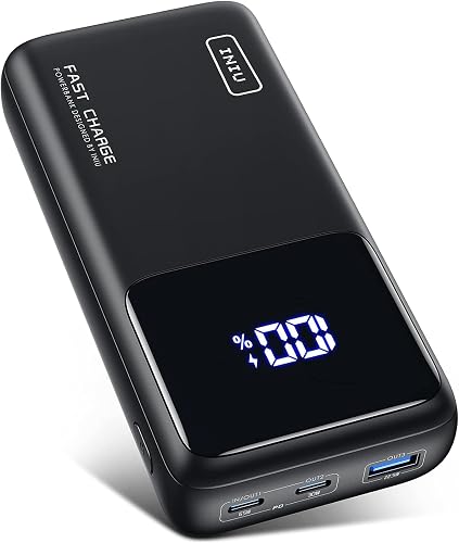 INIU Laptop Power Bank Compacto 25000mAh 100W Carga Rapida Batteria Externa | 3-Output Carga Rápida, Apto para Avión de Viaje, Bateria Portatil para MacBook, Steam Deck, iPhone 17, Samsung, iPad etc