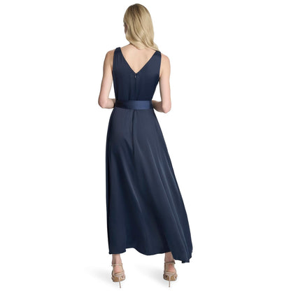 DKNY - Vestido de Manga Corta con Botones para Mujer