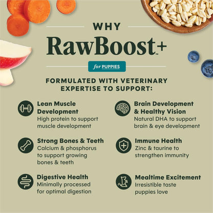 Instinct Raw Boost Alimento Perro Cachorro Pollo Real y Granos 3.5lb