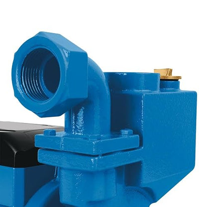 Igoto AT60 Bomba Autocebante 1/2 HP 370W 127V IP44 para Agua Altura Máxima 33m Caudal 30 L/min Uso Doméstico, Tinaco, Riego y Alberca