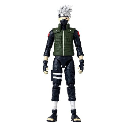 ANIME HEROES – Naruto Hatake Kakashi – Figura Articulada 6.5” Cuarta Gran Guerra Ninja, Detalle Premium y Manos Intercambiables, Ideal para Fans y Coleccionistas