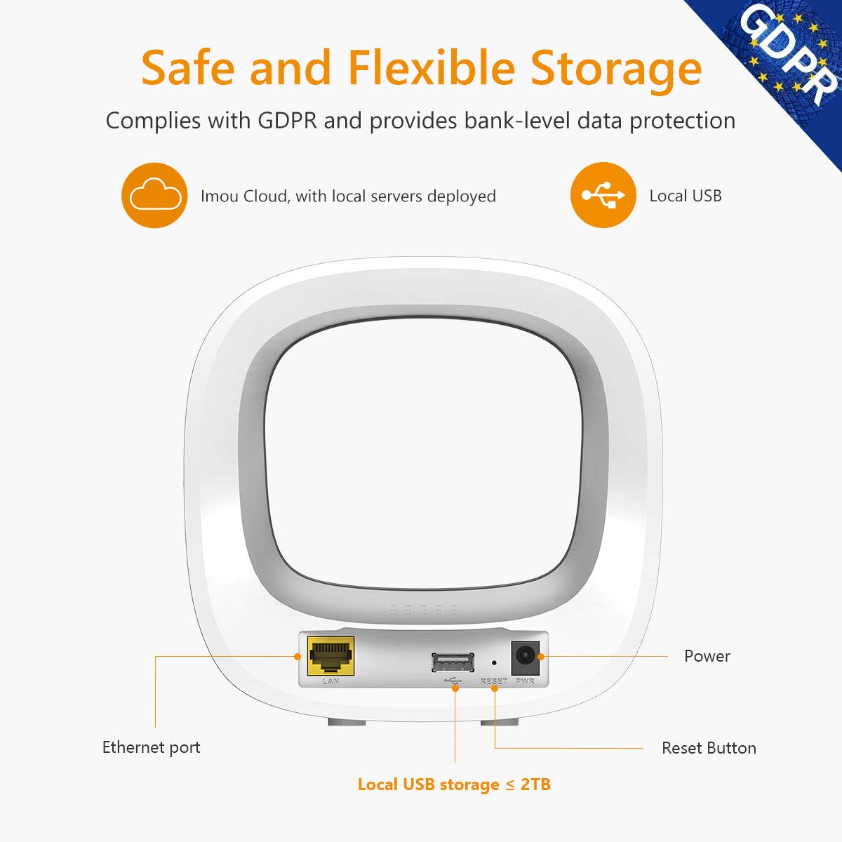 CELLPROKIT1 - Kit de 1 cámara de 2 megapíxeles 100% libre de cables mas estación base / Batería RECARGABLE / PIR / Audio / IP65 / Compatible con Alexa