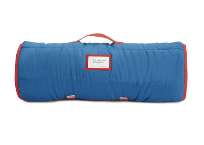 Paw Patrol We a Team - Juego de colchoneta de siesta acolchada con almohada integrada y manta de felpa - Tapete portátil para siesta para guardería, preescolar, fiestas de pijamas y viajes, para niños