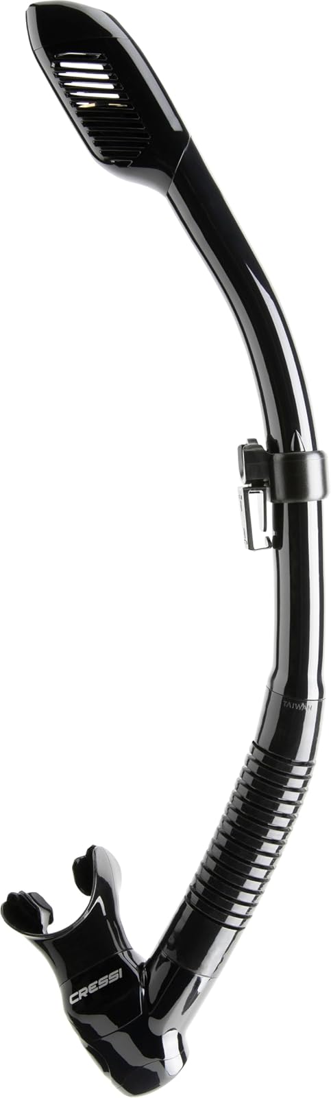Cressi Supernova Dry Esnórquel Seco para Buceo y Snorkel - Secar - Negro - Negro