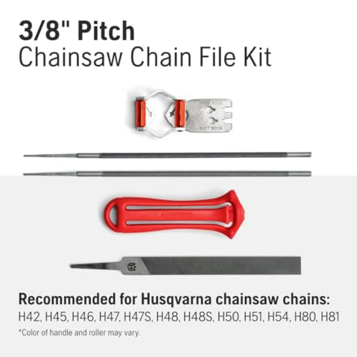 Husqvarna 531300081 3/8-Inch Saw Chain Filing Kit