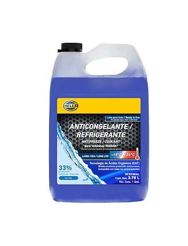 HELLA HCB33GAL ANTICONGELANTE Azul 33% Larga Vida Listo para Usar