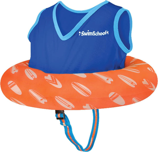Aqua Leisure Deluxe Tot - Bañador de natación, azul/baya