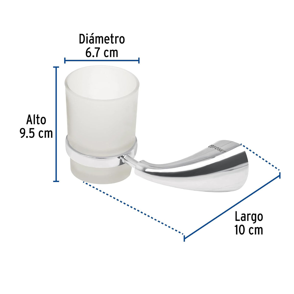 Foset Aero AEA-71, Portavaso cepillero con vaso