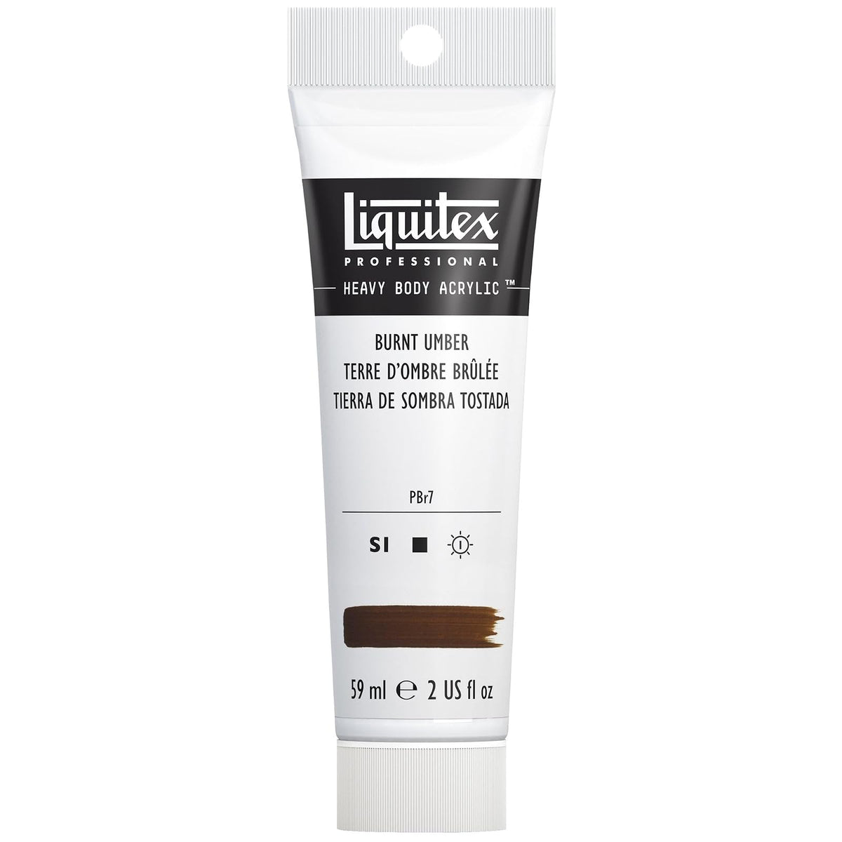 Liquitex Heavy Body pintura acrílica Brilliant Purple 59 ml - Marrón (Burnt Umber 128)