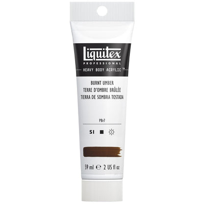 Liquitex Heavy Body pintura acrílica Brilliant Purple 59 ml - Marrón (Burnt Umber 128)