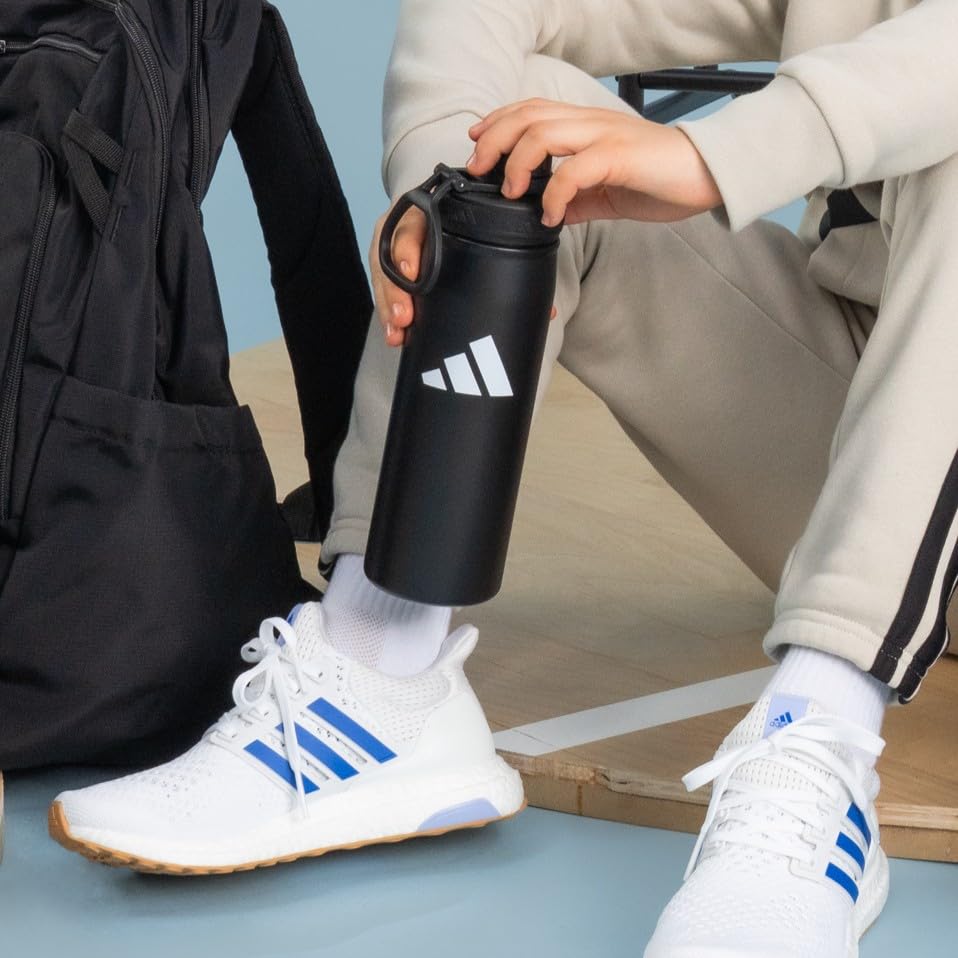 Adidas 18/8 - Botella de Agua aislada de Acero Inoxidable