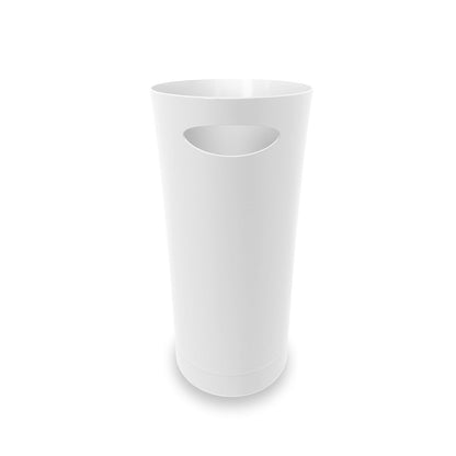 Umbra Skinny Bote de basura, Blanco metálico