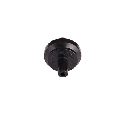 Raindrip PC8010B - Goteadores compensadores de presión de 2 GPH, emisores de riego por Goteo para Sistema de jardinería de riego por Goteo, Mantiene el Flujo de Agua Constante, Paquete de 10, Verde