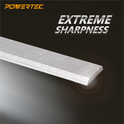 POWERTEC 6-1/8 pulgadas - Cuchillas de unión para Ridgid JP06000, JP06101, JP0610 Jointer, repuesto para cuchillos de unión AC8600, JE08008, juego de 3 (148020)