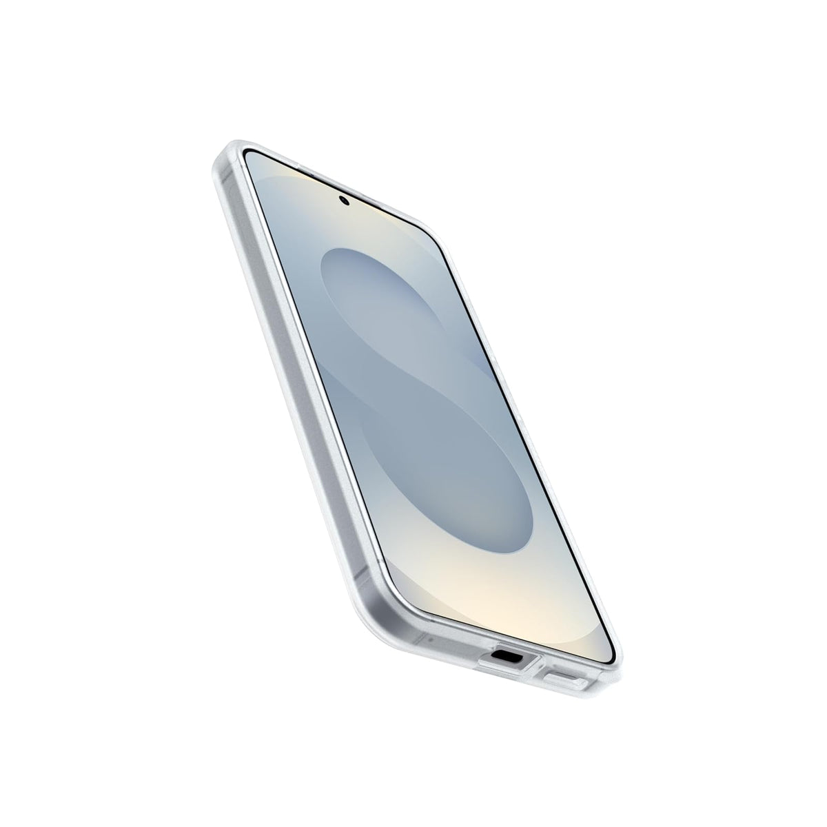 OtterBox - Funda Transparente para Samsung Galaxy S25 React Series, Compatible con Carga Inalámbrica y Protección DROP+