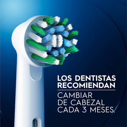 Oral-B Precision Clean, Cabezal Redondo de Repuesto para Cepillo Eléctrico, 4 Unidades