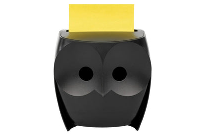 Post-it - Dispensador de notas de búho, incluye 1 bloc de notas emergentes de 3 x 3 pulgadas, 45 hojas, OWL-330-BK
