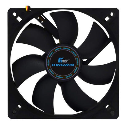 KingWin 120 x 120 mm Long Life Bearing Case Fan CF-012LB Black