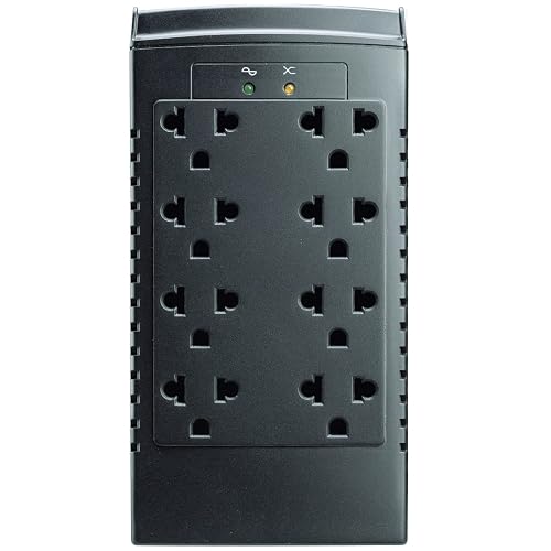 Koblenz REGULADOR RS-1410, 1410 VA / 700 Watts (SUSTITUTO del RE-110) 8 Cont REGULADOS Y ATERRIZADOS, DESC EN Alto Voltaje, Interruptor EN Encendido Y APAG DE Uso RUDO, 108-132 V, Garantia 2 AÑOS