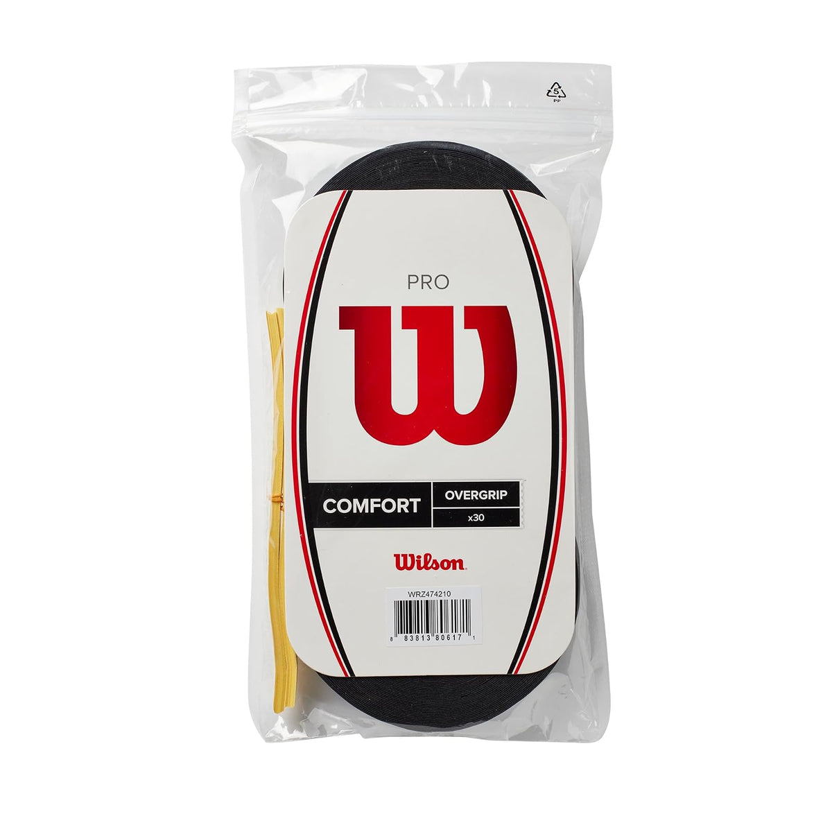 Wilson Pro Overgrip para Raqueta de Tenis - Negro - Tamaño estándar