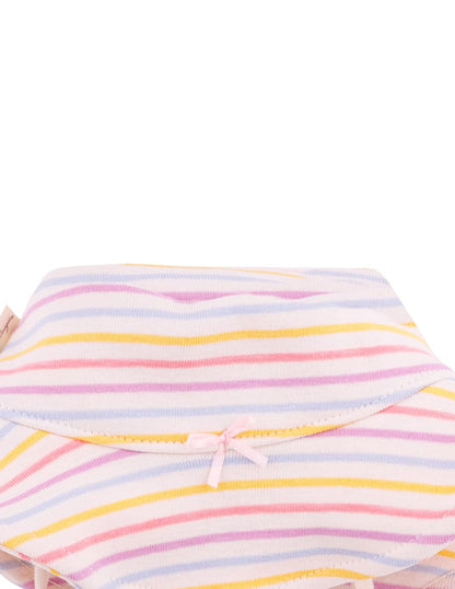 Baby Creysi Gorro O3078_Rro para Bebé Niña Algodón Hipoalergénico, Rosado, 6 Meses