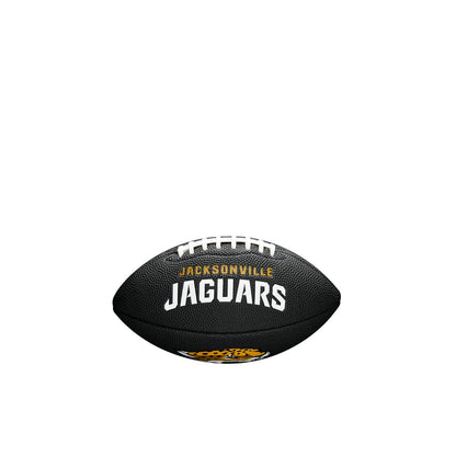 Wilson NFL Team Alliance Mini Balón de Fútbol Americano - Jaguares de Jacksonville - Mini - Negro