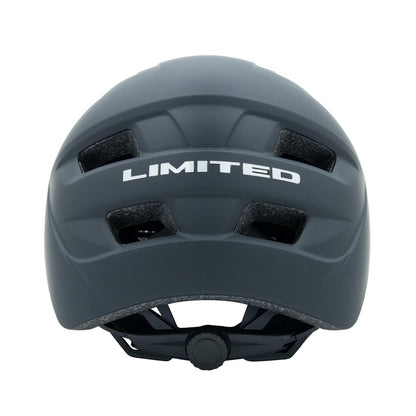 Casco para Bicicleta MTB con Viscera Extraíble para Montaña Ajustable, Tamaño 55-58 cm, Negro