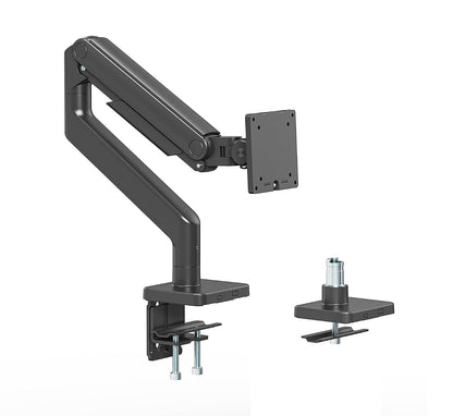 Manhattan 462570 Soporte de Aluminio con Sistema de pistón para 1 Monitor de 17" a 49"