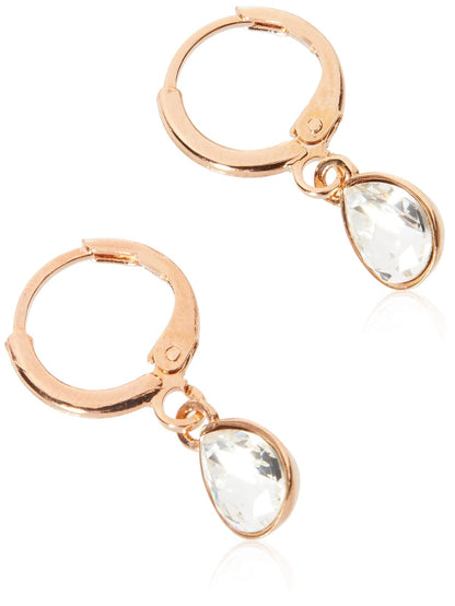 Ortiz espinosa Anillo Ajustable para Mujer en forma Cuadrada con Cristal Chapa-Golden