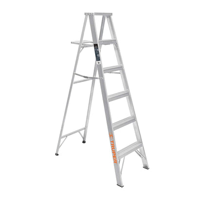 Truper ESTA-35, Escalera de tijera, aluminio, tipo lll, 5 escalones