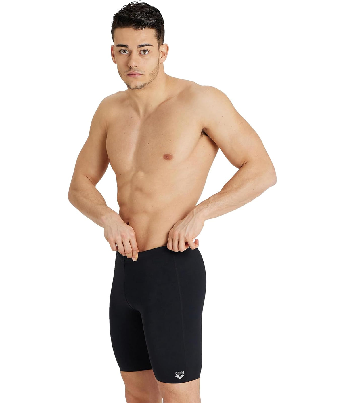 Arena Arena Feel Men's Dynamo Swim Jammer Knee-Length Swimsuit Sports Bathing Suit Bañador para Hombre Hombre