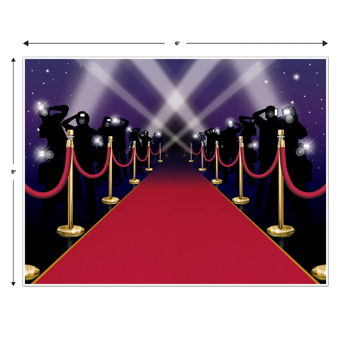 Red Carpet Insta - Fondo de fondo para fotos (2 unidades)