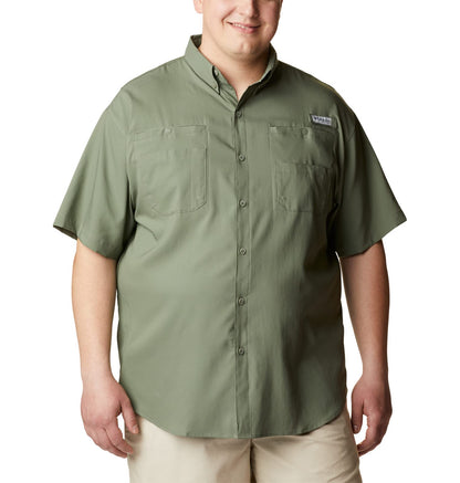 Columbia Men's Tamiami II Short Sleeve Shirt, Cool Grey