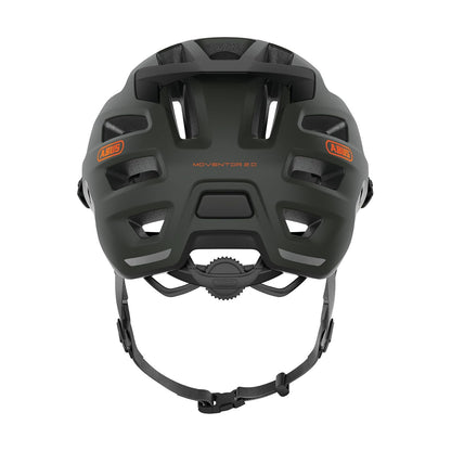 ABUS Casco MTB Moventor 2.0 - Casco Confortable para Bicicleta Todo Terreno - Casco All-Mountain - para Hombre y Mujer - Verde Mate, L