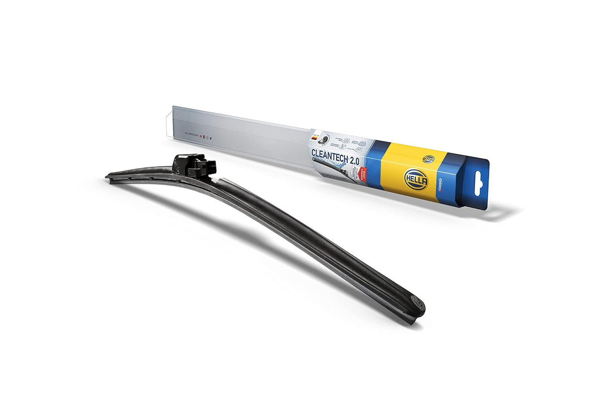 HELLA Escobillas Limpiaparabrisas OE Estándar para Todas las Estaciones - CLEANTECH - 81 cm