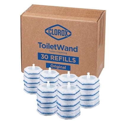 Clorox - Recambios para inodoro desinfectante, Azul, 30 unidades