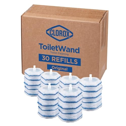 Clorox - Recambios para inodoro desinfectante, Azul, 30 unidades