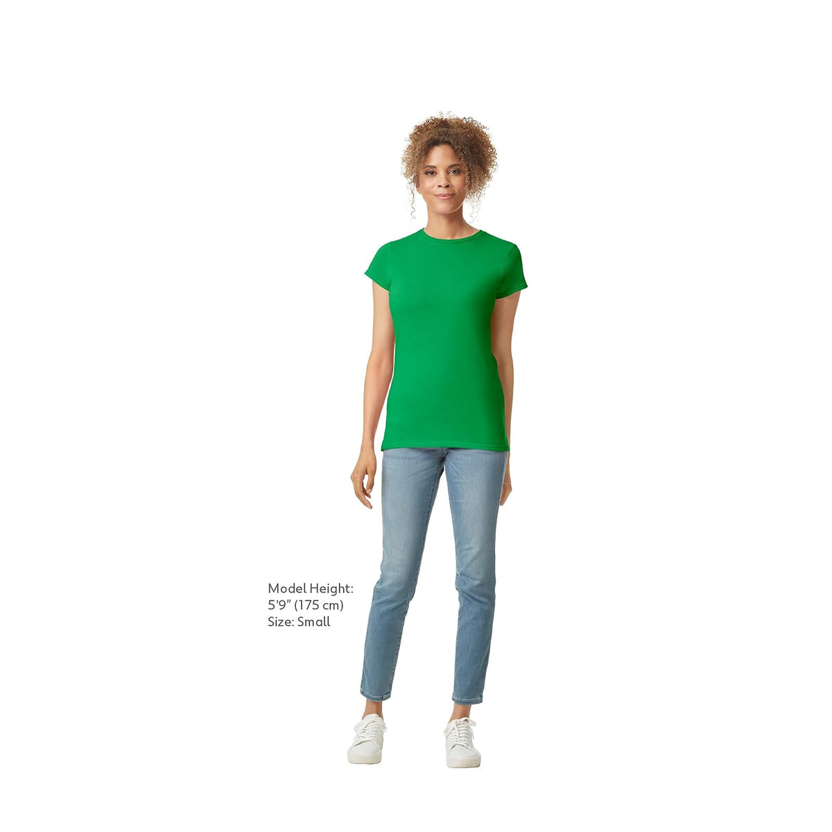 Gildan Softstyle - Camiseta de algodón Estilo G64000L, 2 Unidades Camiseta para Mujer