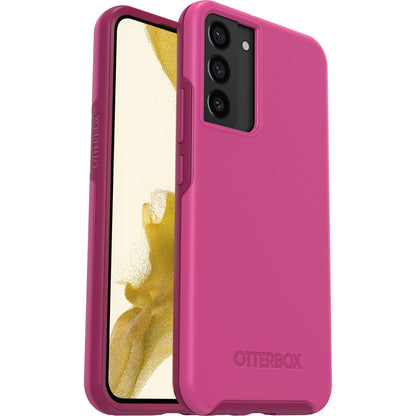 OtterBox Symmetry Funda para Galaxy S22+ - Rosado - SERIE SIMMETRÍA - Funda