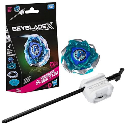 Beyblade Trompo X Kit Inicial Hurricane Enlil IS 7-55T CX Infinity