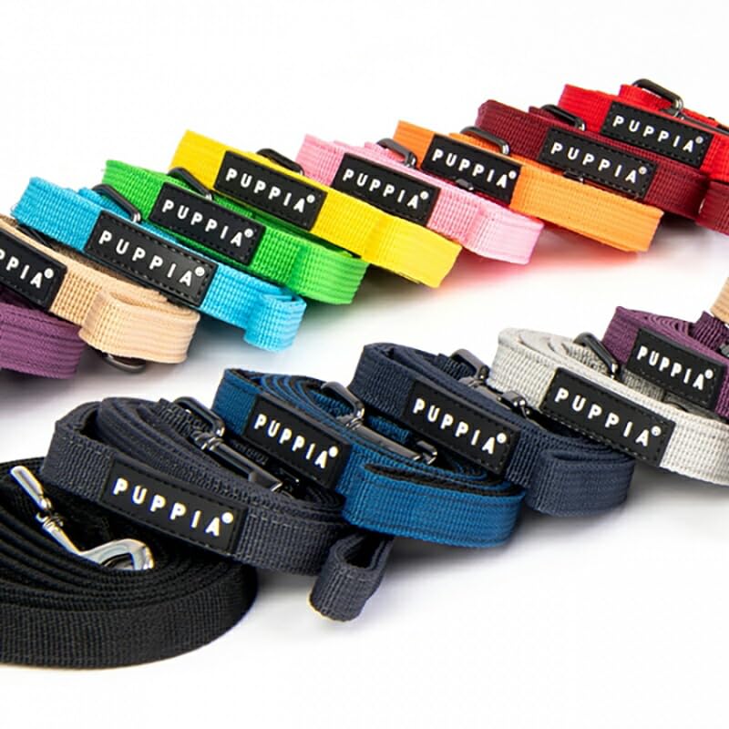 Puppia Correa de Dos Tonos - Gris LT.- L